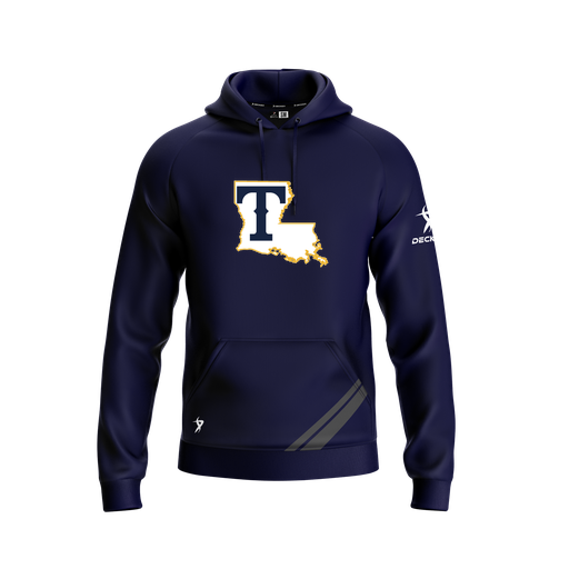 [FOLHSMNV-YXS-LOGO2] Decker Summit Hoodie (Youth XS, Navy, Logo 2)