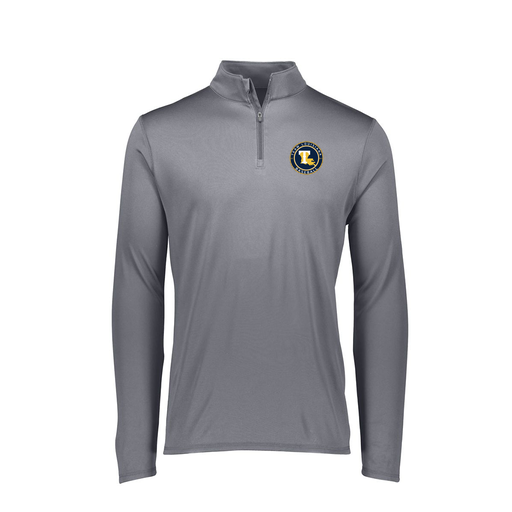 [2787.059.XS-LOGO1] Ladies Dri Fit 1/4 Zip Shirt (Female Adult XS, Gray, Logo 1)