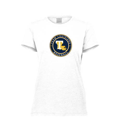 [FTSCUBWH-FAXS-LOGO1] Decker Women's Tri-Blend T-Shirt - Short Sleeve (Female Adult XS, White, Logo 1)