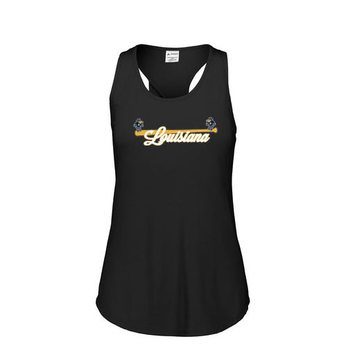 [3078.K94.S-LOGO3] Ladies Tri Blend Tank Top (Female Adult S, Black, Logo 3)