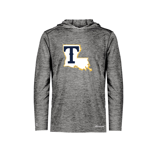 [FOLHCGBK-YS-LOGO2] Decker Youth Charge Hoodie (Youth S, Black, Logo 2)