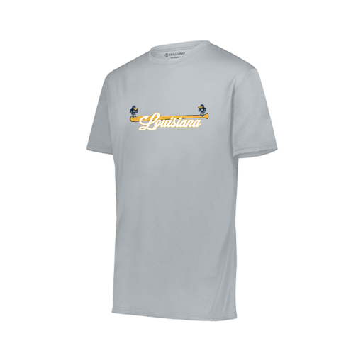 [222818.099.S-LOGO3] Men's Movement Dri Fit Shirt (Adult S, Silver, Logo 3)