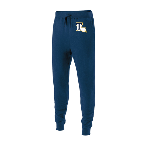 [229648.065.S-LOGO2] Youth 60/40 Fleece Jogger (Youth S, Navy, Logo 2)